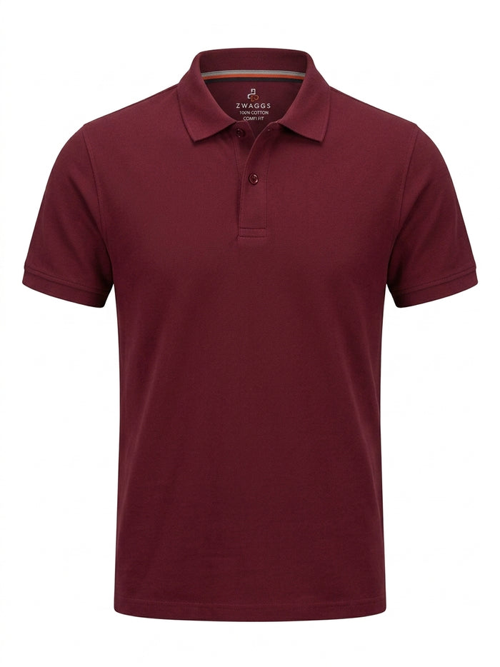 Confi Fit Half Sleeve Limoges Cotton Polo T-Shirt