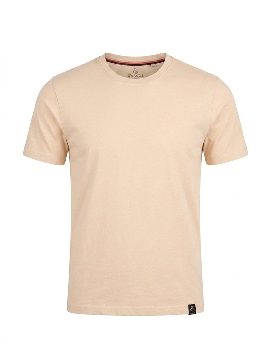 COMFI FIT Regular White Swam Men T- Shirt