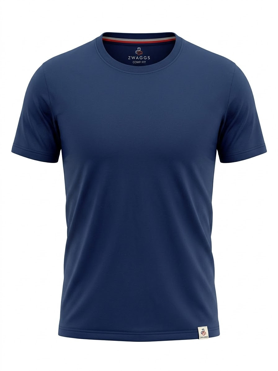 COMFI FIT Regular Black iris Men T- Shirt