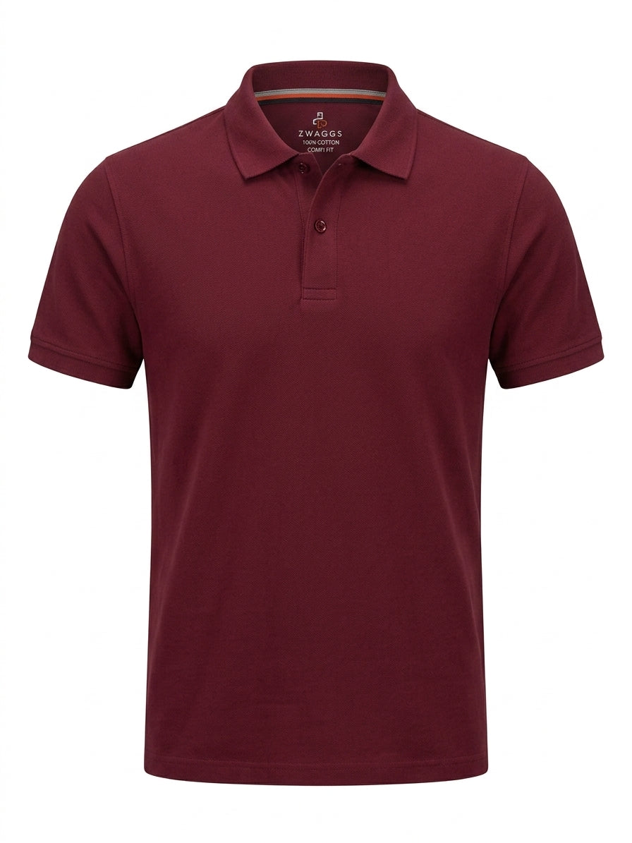 Confi Fit Half Sleeve Limoges Cotton Polo T-Shirt