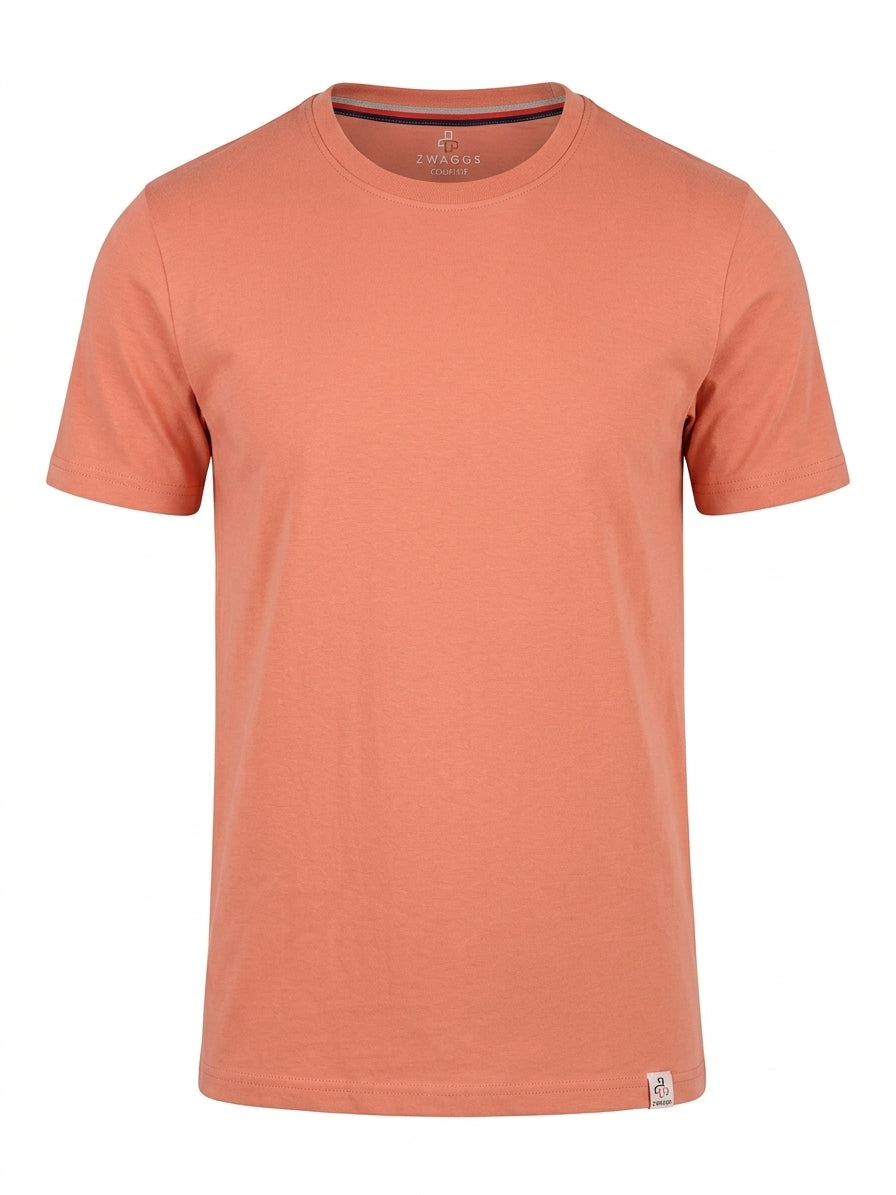 COMFI FIT Regular Dusty Coral Men T- Shirt