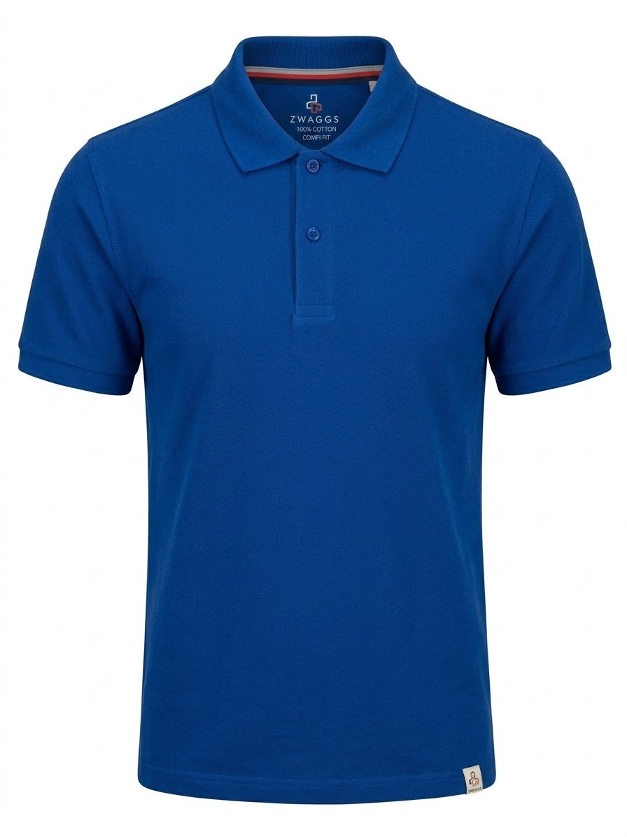 Confi Fit Half Sleeve Limoges Cotton Polo T-Shirt