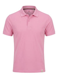 Confi Fit Half Sleeve Pastel Lavender Cotton Polo T-Shirt