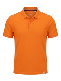 Confi Fit Half Sleeve Saffron Cotton Polo T-Shirt