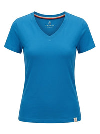 COMFI FIT Regular Women Sea Port V-neck T- Shirt