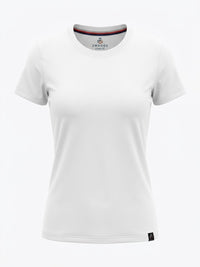 COMFI FIT Regular Women White  Crew-neck T- Shirt
